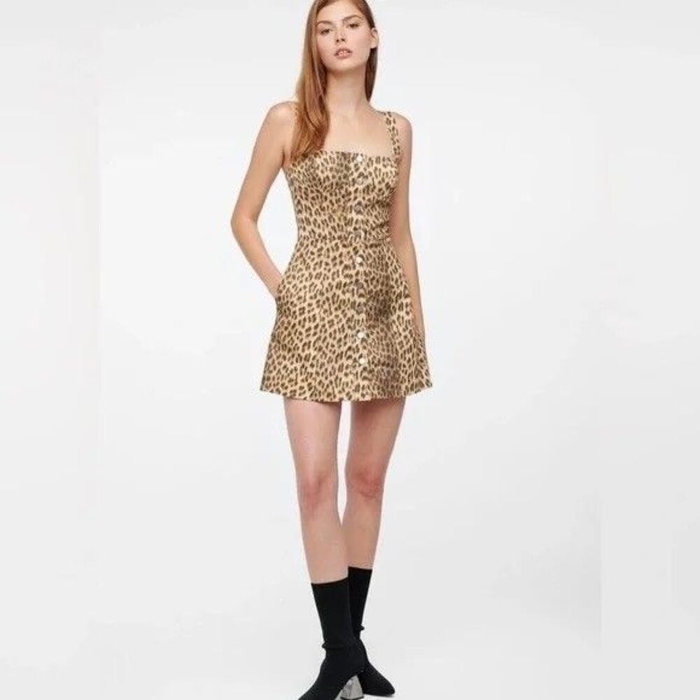 Capulet Millie Leopard Print Dress Size XS Mint Condition - Picture 3 of 9